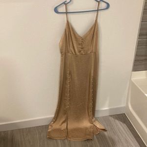 Line and Dot satin slip dress size 2